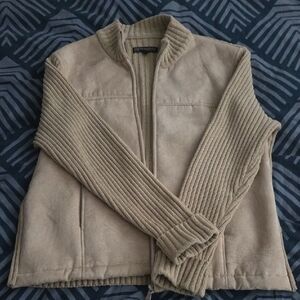 B.C. Clothing Tan Ribbed Jacket